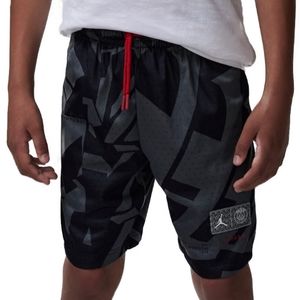 Jordan Boys NWT Black/Gray Athletic Print Shorts Size Small 8-10yrs